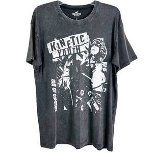NWT Hollister Kinetic Youth Short Sleeve Crewneck Graphic T-Shirt Men’s Sz S & L